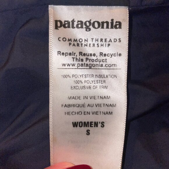 Patagonia 3 in 1 Navy Blue Women's Jacket ~ Sz S - Picture 2 of 8